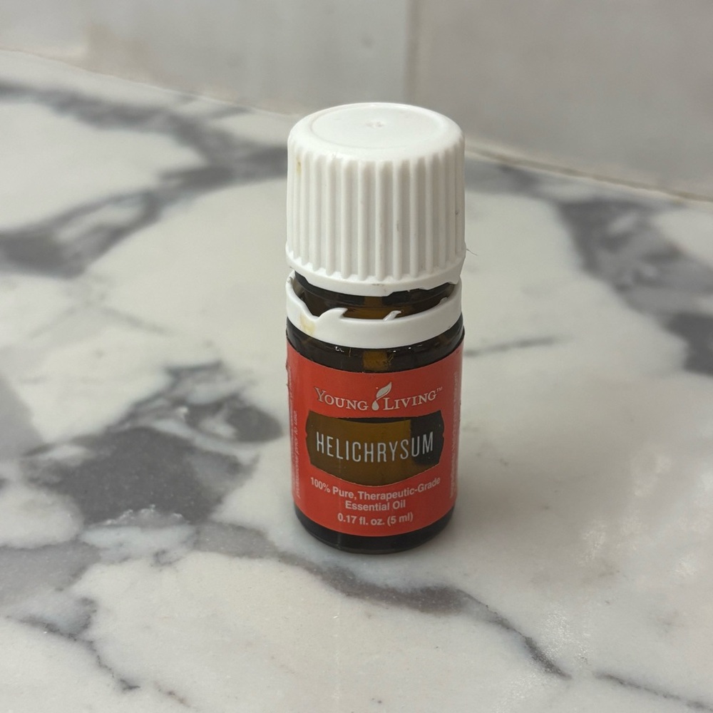 Young Living Helichrysum Essential Oil- opened 60%